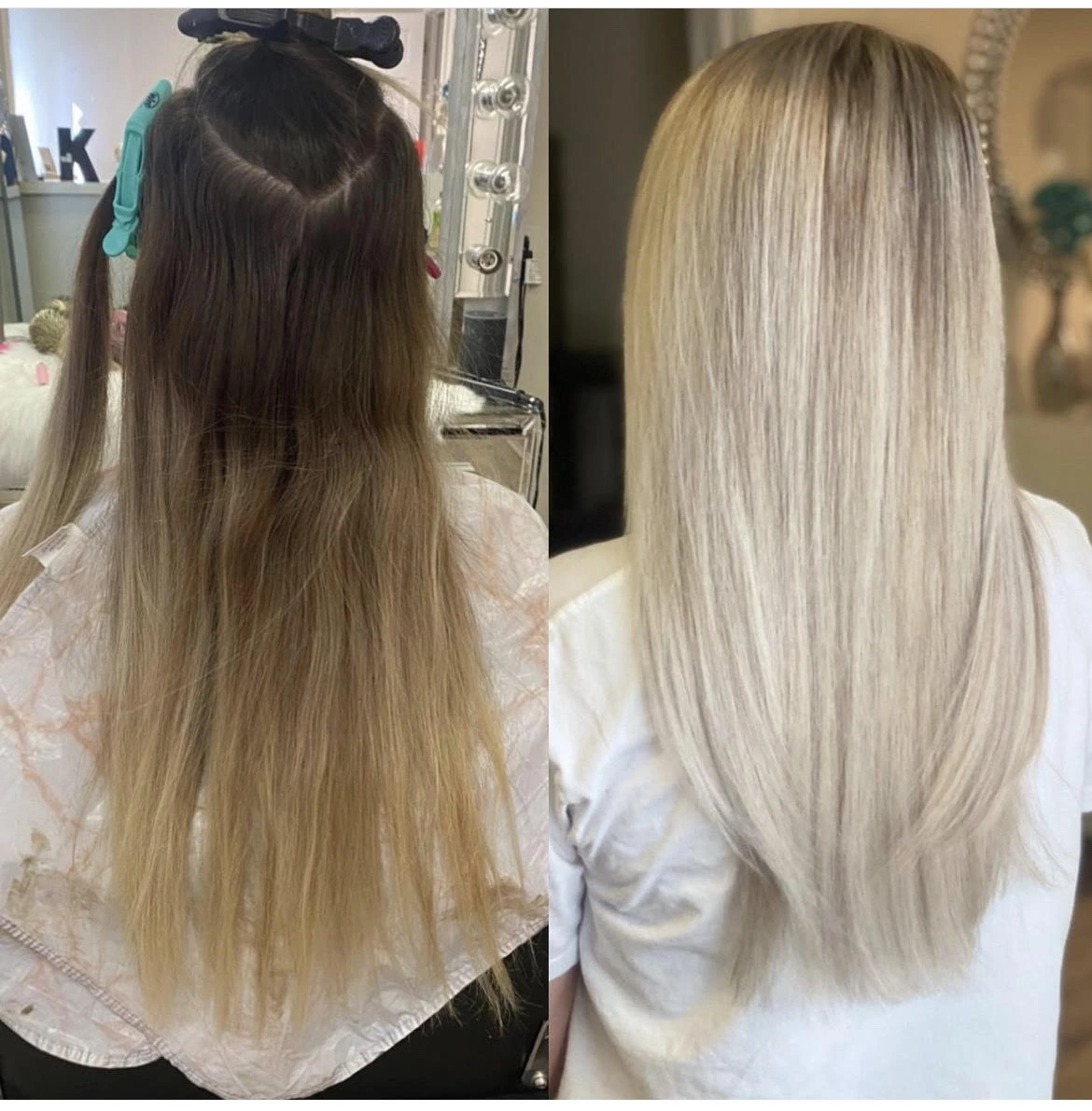 Hair Treatments Before After1 in Murrells Inlet, SC | Posh Aesthetics